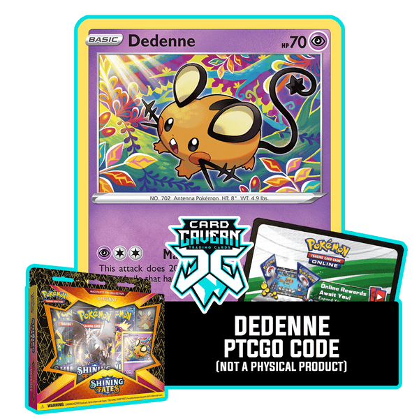 Mad Party Collection - Dedenne SWSH080 - PTCGO Code - Card Cavern