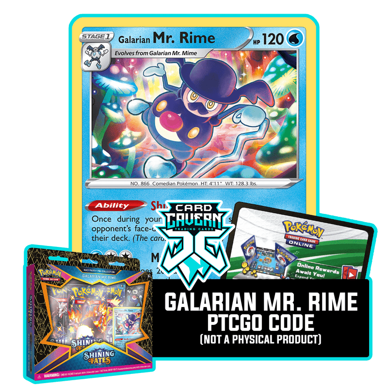 mr rime pokemon card Mad Party Collection - Galarian Mr. Rime SWSH079