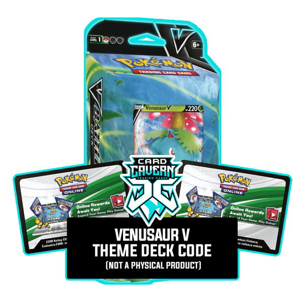 Venusaur V Battle Deck - PTCGO Code - Card Cavern
