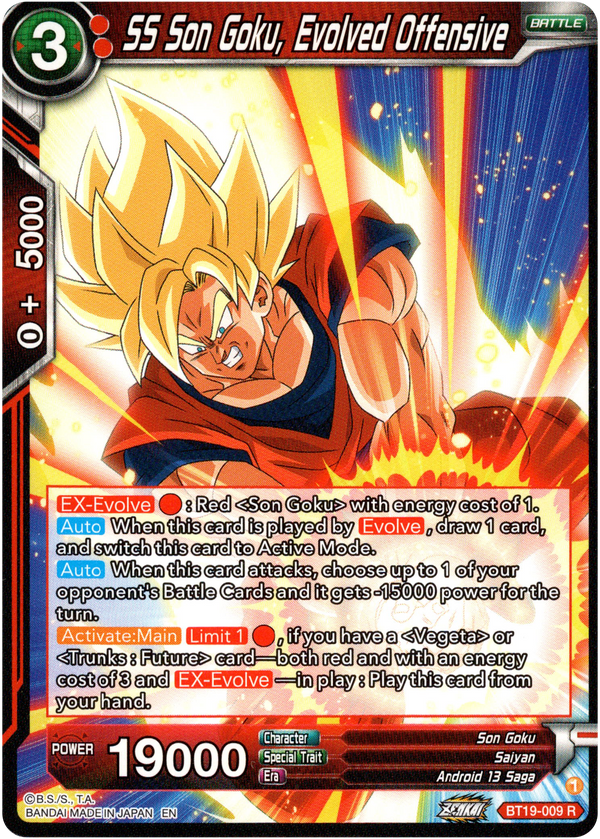 SS Son Goku, Evolved Offensive - BT19-009