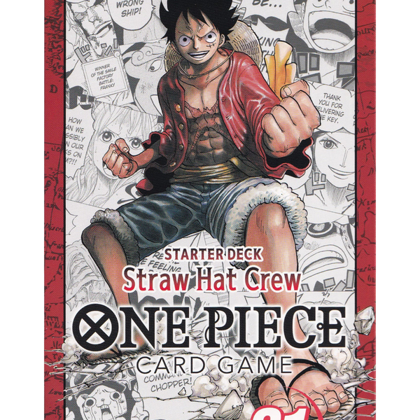 one piece card game straw hat crew Bandai Trading Games Card Starter Deck The storage case is also embossed with the ONE PIECE logo.Includes 108 famous scenes! One Piece Card Game Starter