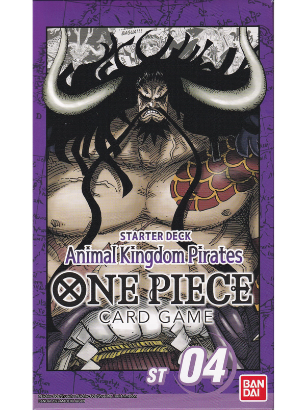 Animal Kingdom Pirates ST04 Starter Deck - One Piece Card Game - Card Cavern