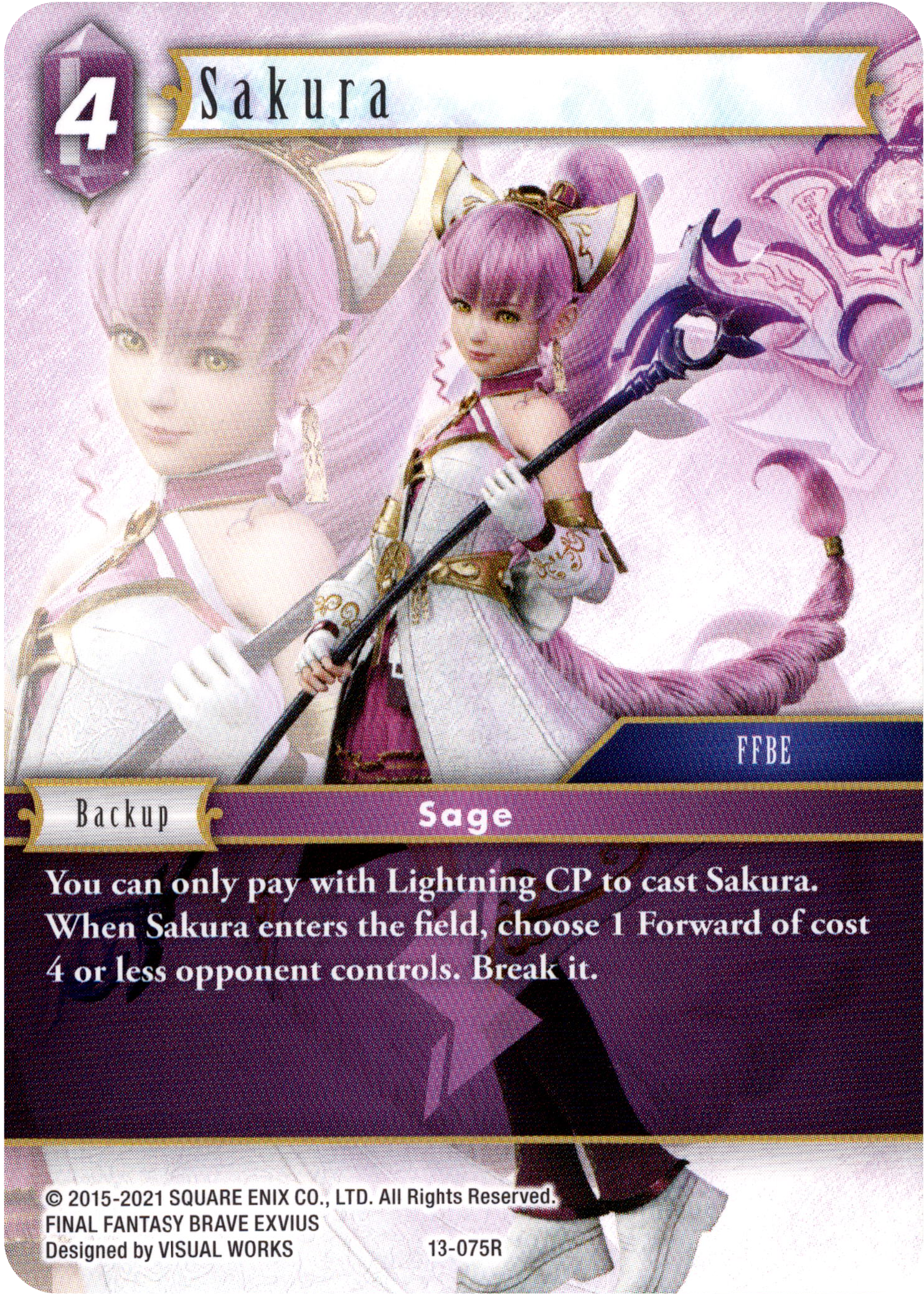 Sakura - 13-075R - Opus XIII - Card Cavern