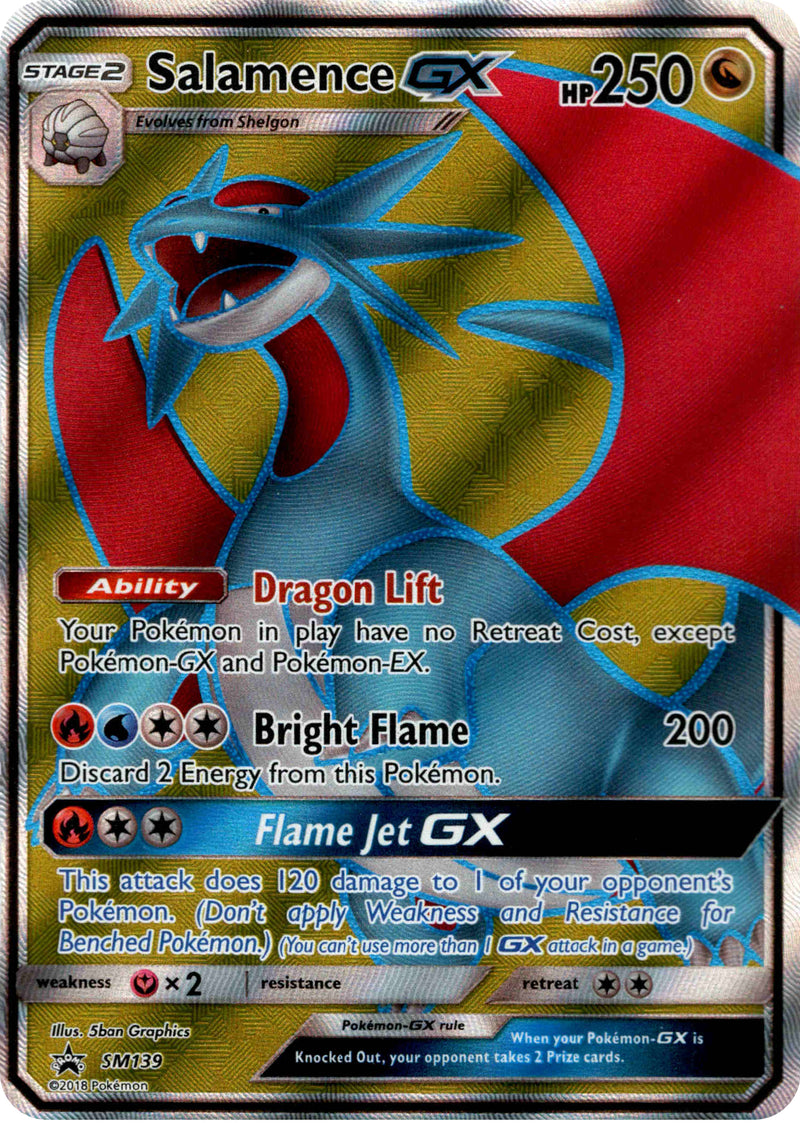 Salamence GX Full Art - SM139