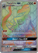 Salazzle GX Hyper Rare - 151/147 - Burning Shadows - Holo - Card Cavern