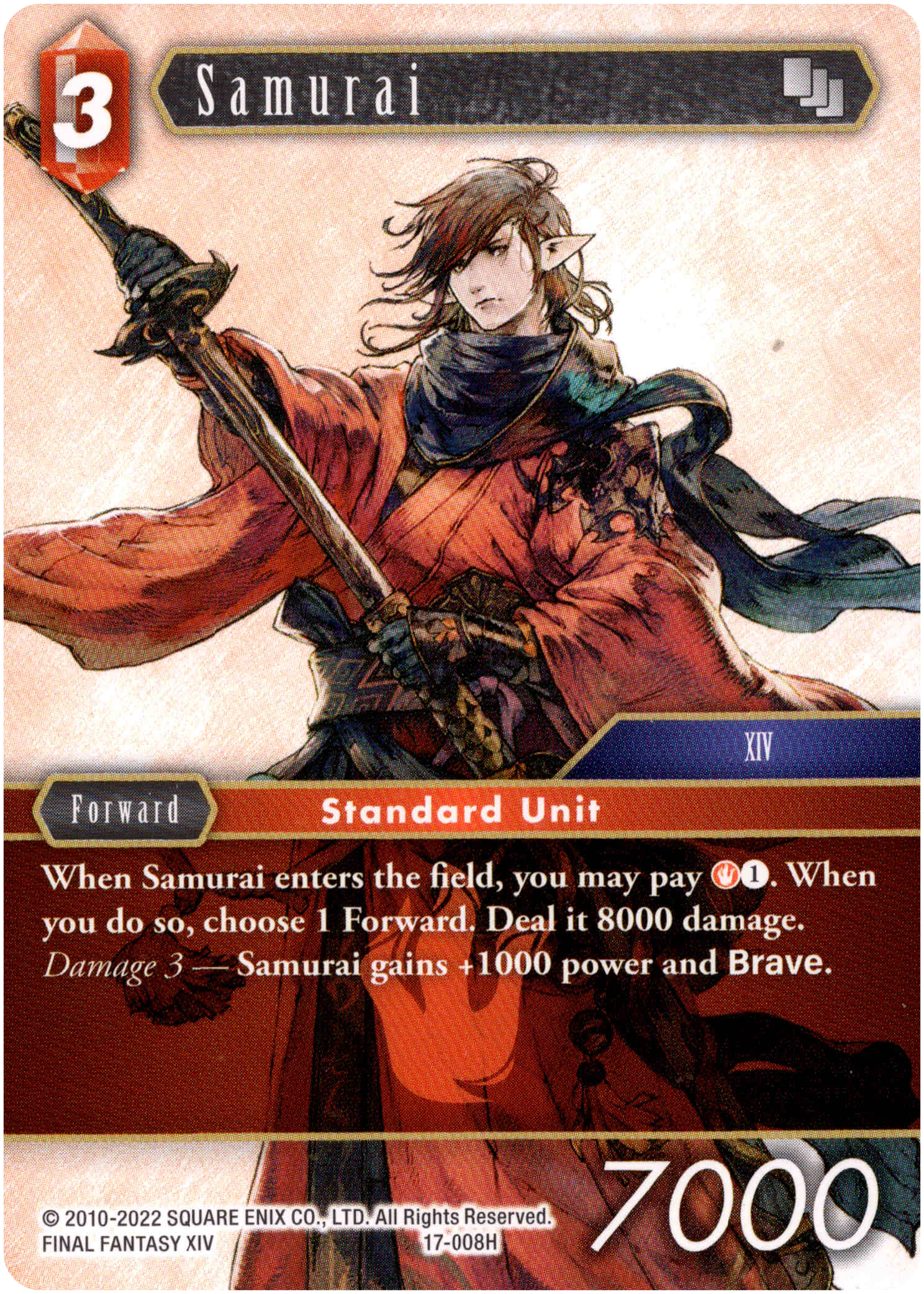 Samurai - 17-008H - Rebellion's Call - Card Cavern