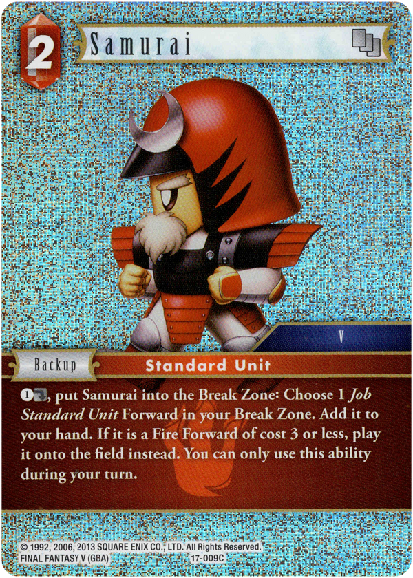 Samurai - 17-009C - Rebellion's Call - Foil - Card Cavern