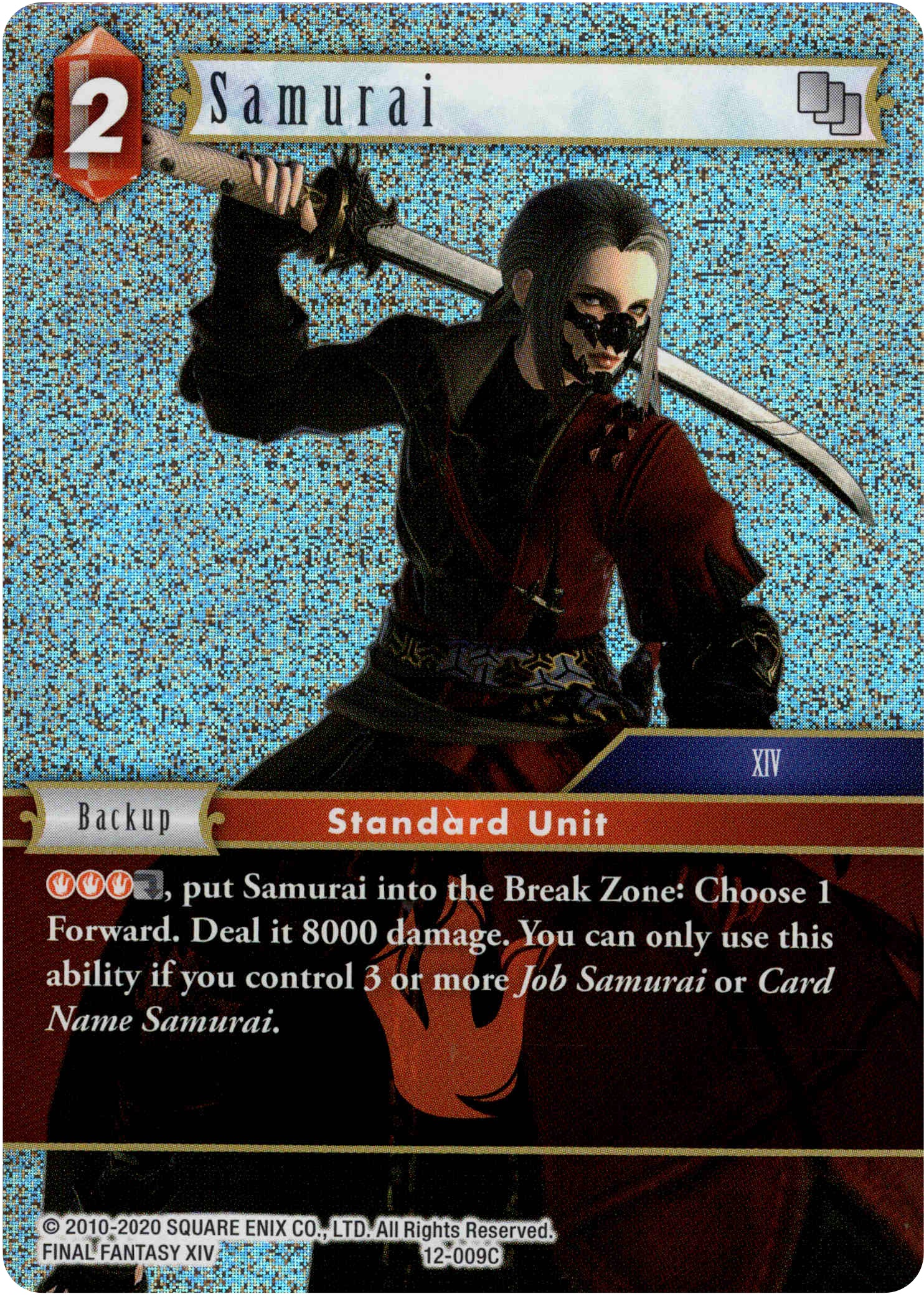 Samurai - 12-009C - Opus XII - Foil - Card Cavern