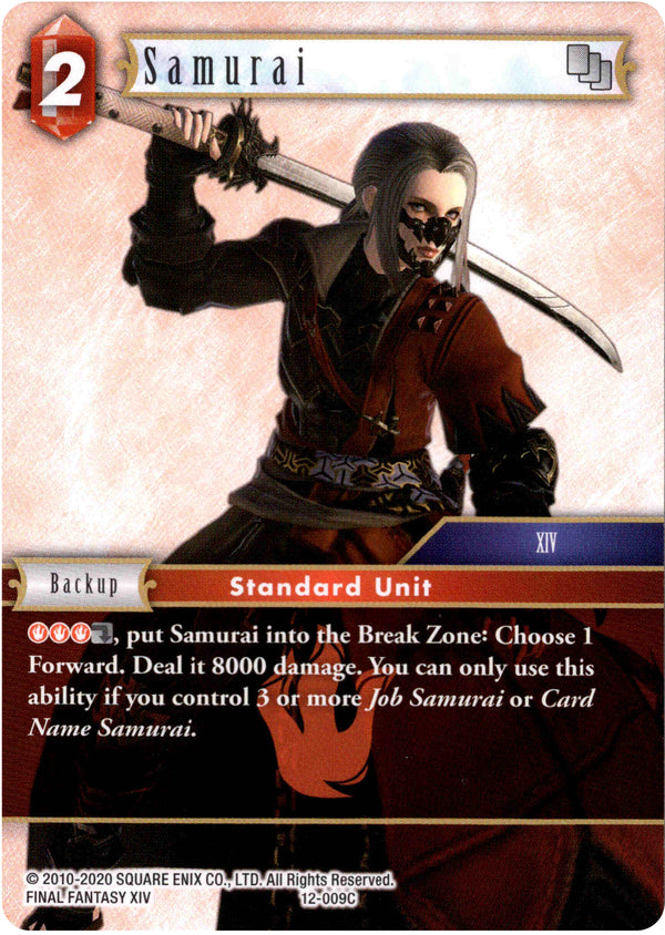 Samurai - 12-009C - Opus XII - Card Cavern
