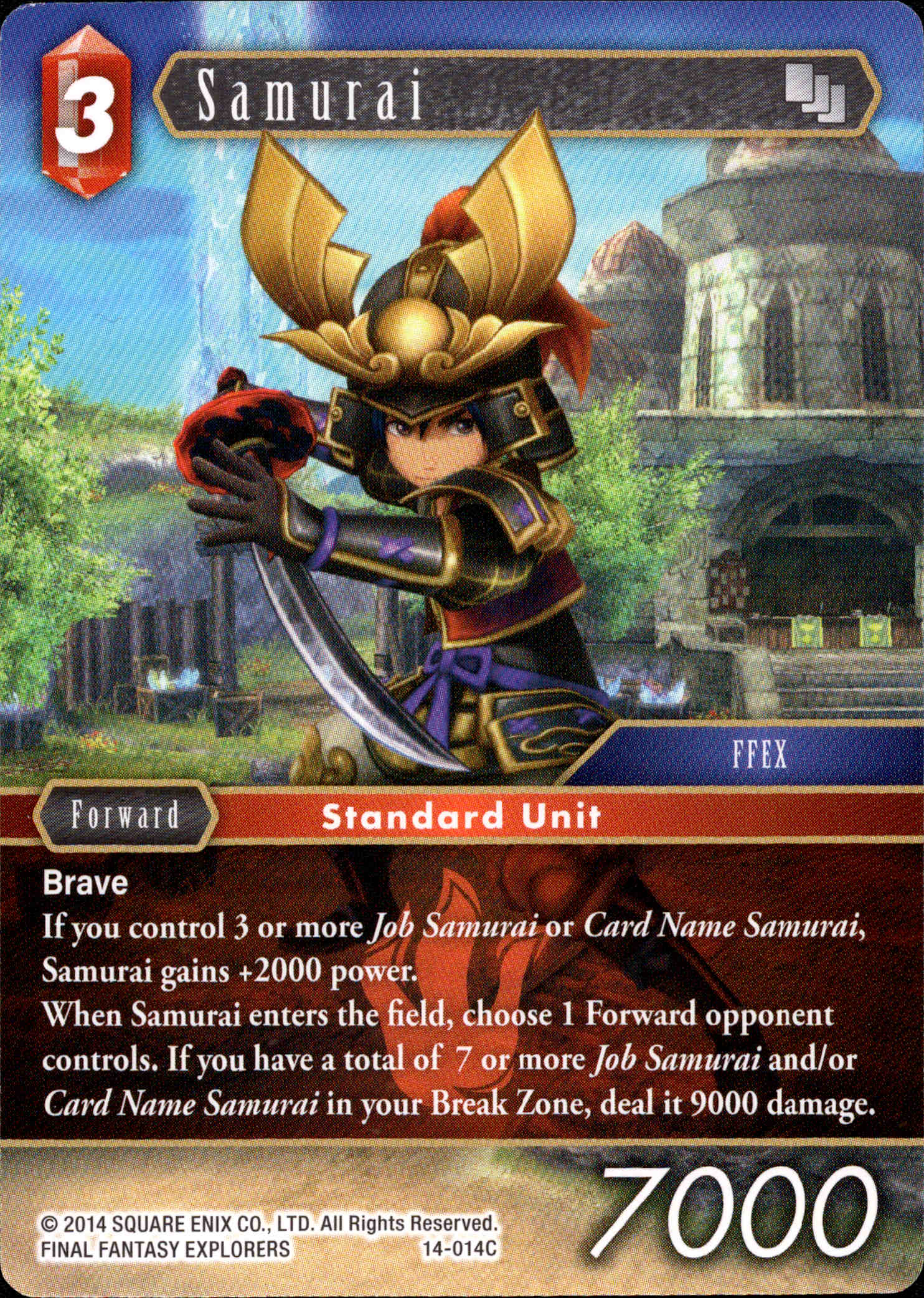 Samurai - 14-014C - Opus XIV - Card Cavern