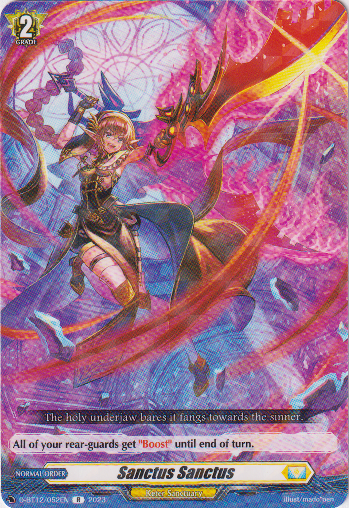 Sanctus Sanctus - D-BT12/052EN - Evenfall Onslaught - Card Cavern