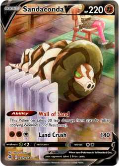 Sandaconda V Alternate Art - 252/264 - Fusion Strike - Holo - Card Cavern