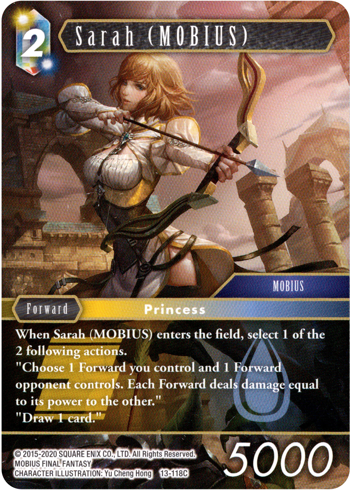 Sarah (MOBIUS) - 13-118C - Opus XIII - Card Cavern