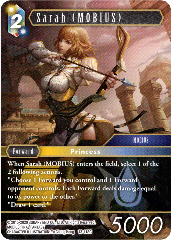 Sarah (MOBIUS) - 13-118C - Opus XIII - Card Cavern