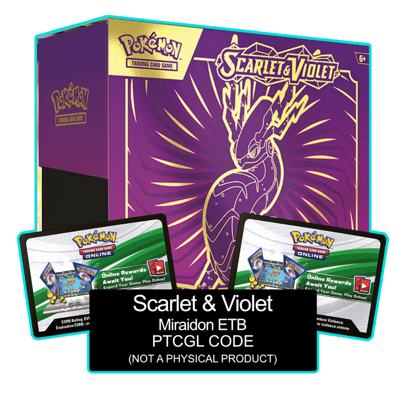 Pokémon TCG: Novos Produtos Scarlet & Violet, incluindo Miraidon e