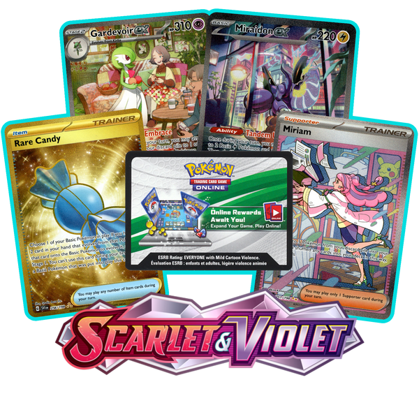 Scarlet & Violet PTCGL Code - Card Cavern