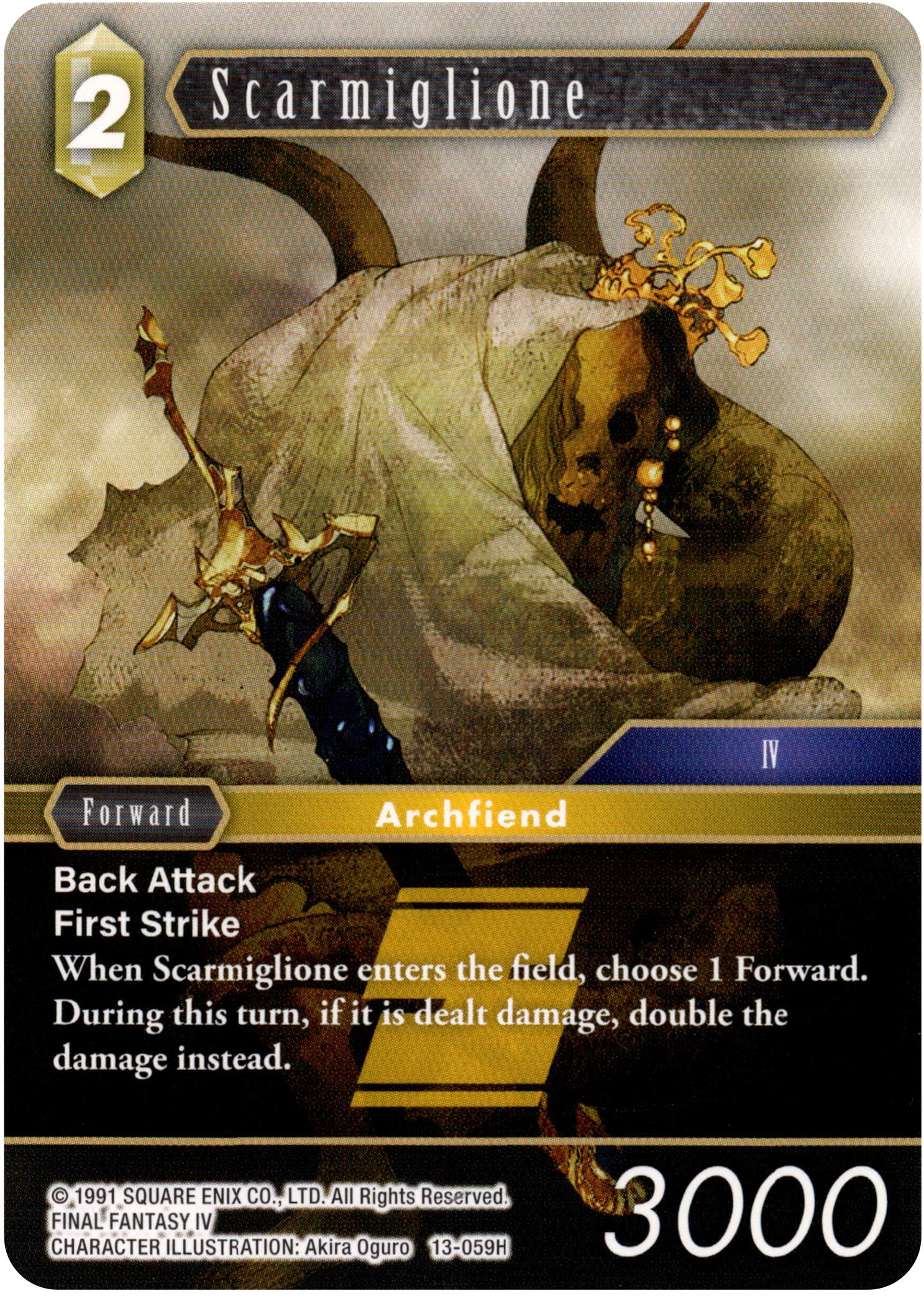 Scarmiglione - 13-059H - Opus XIII - Card Cavern