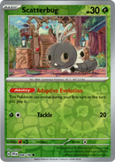 Scatterbug - 008/198 - Scarlet & Violet - Reverse Holo - Card Cavern