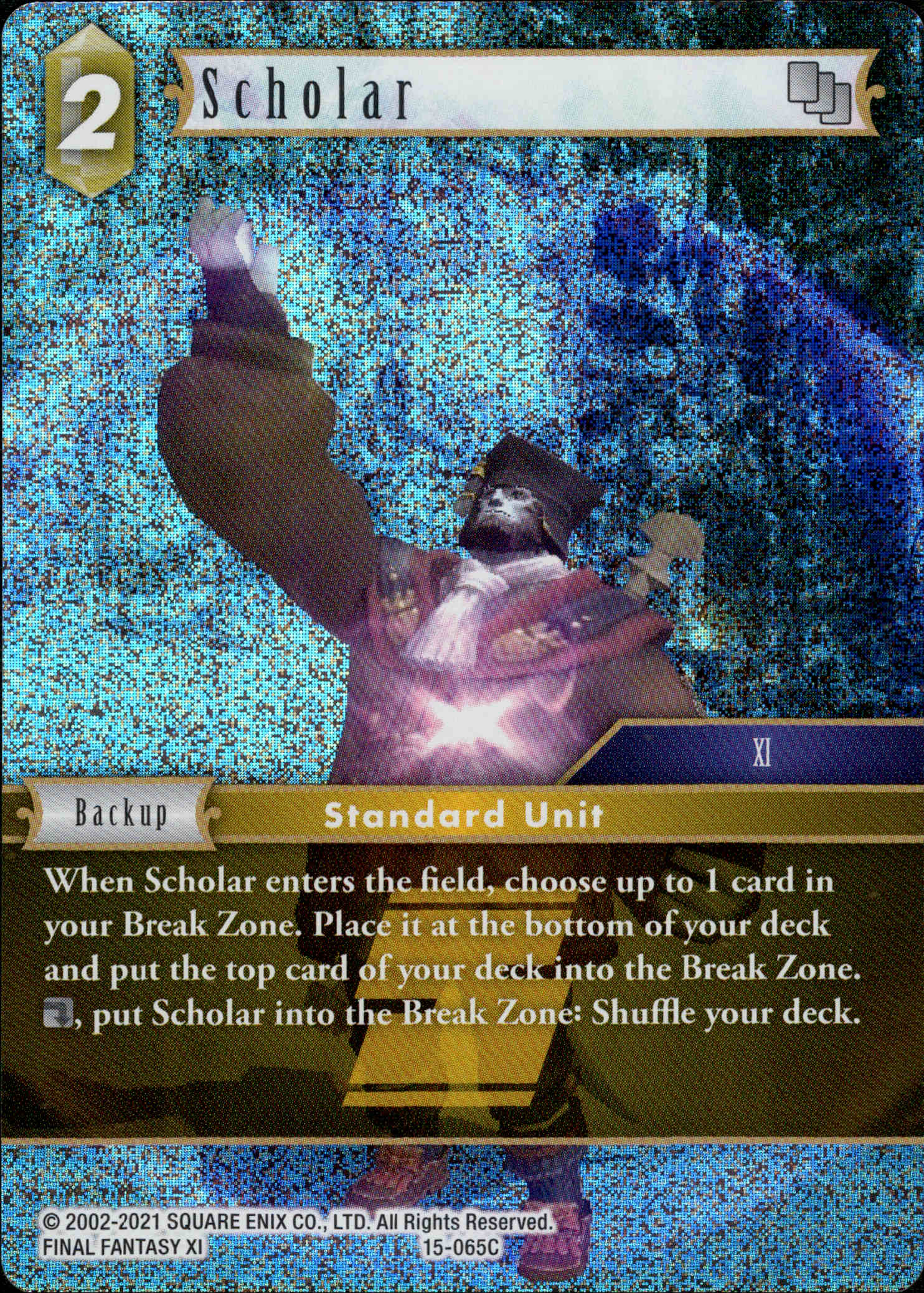 Scholar - 15-065C - Crystal Dominion - Foil - Card Cavern