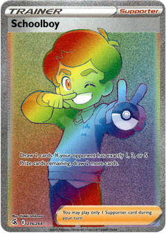 Schoolboy Hyper Rare - 276/264 - Fusion Strike - Card Cavern