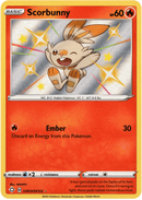Scorbunny - SV015/SV122 - Shining Fates - Holo - Card Cavern