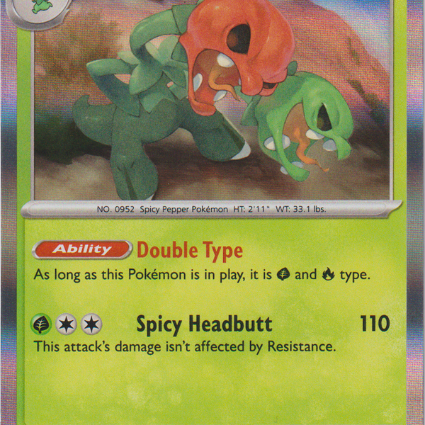 scovillain pokemon card Scovillain - 025/197 - Obsidian Flames