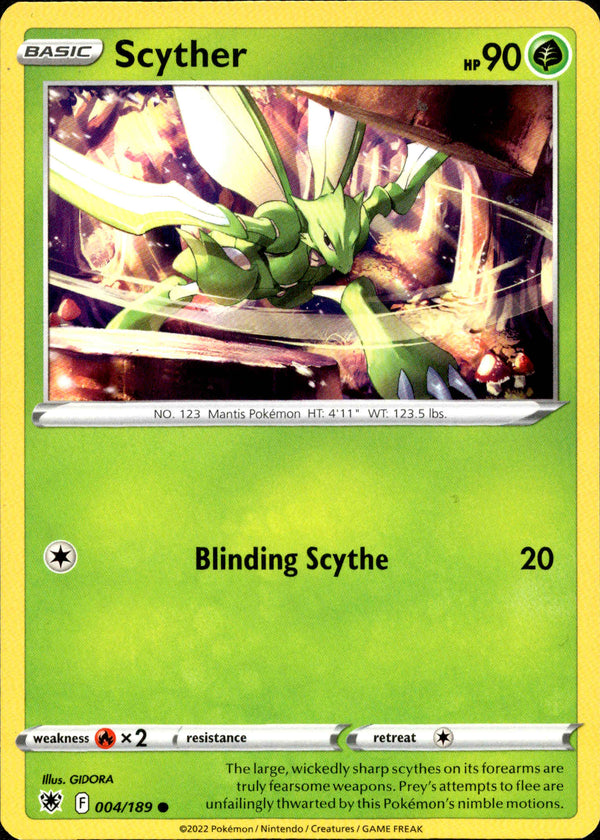 Scyther - 004/189 - Astral Radiance - Card Cavern