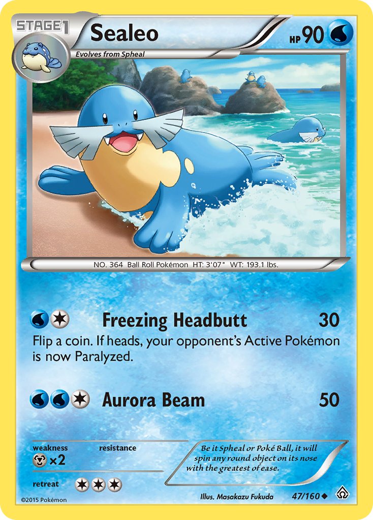 Sealeo - 47/160 - Primal Clash - Card Cavern