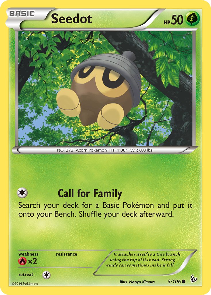 Seedot - 5/106 - Flashfire - Card Cavern