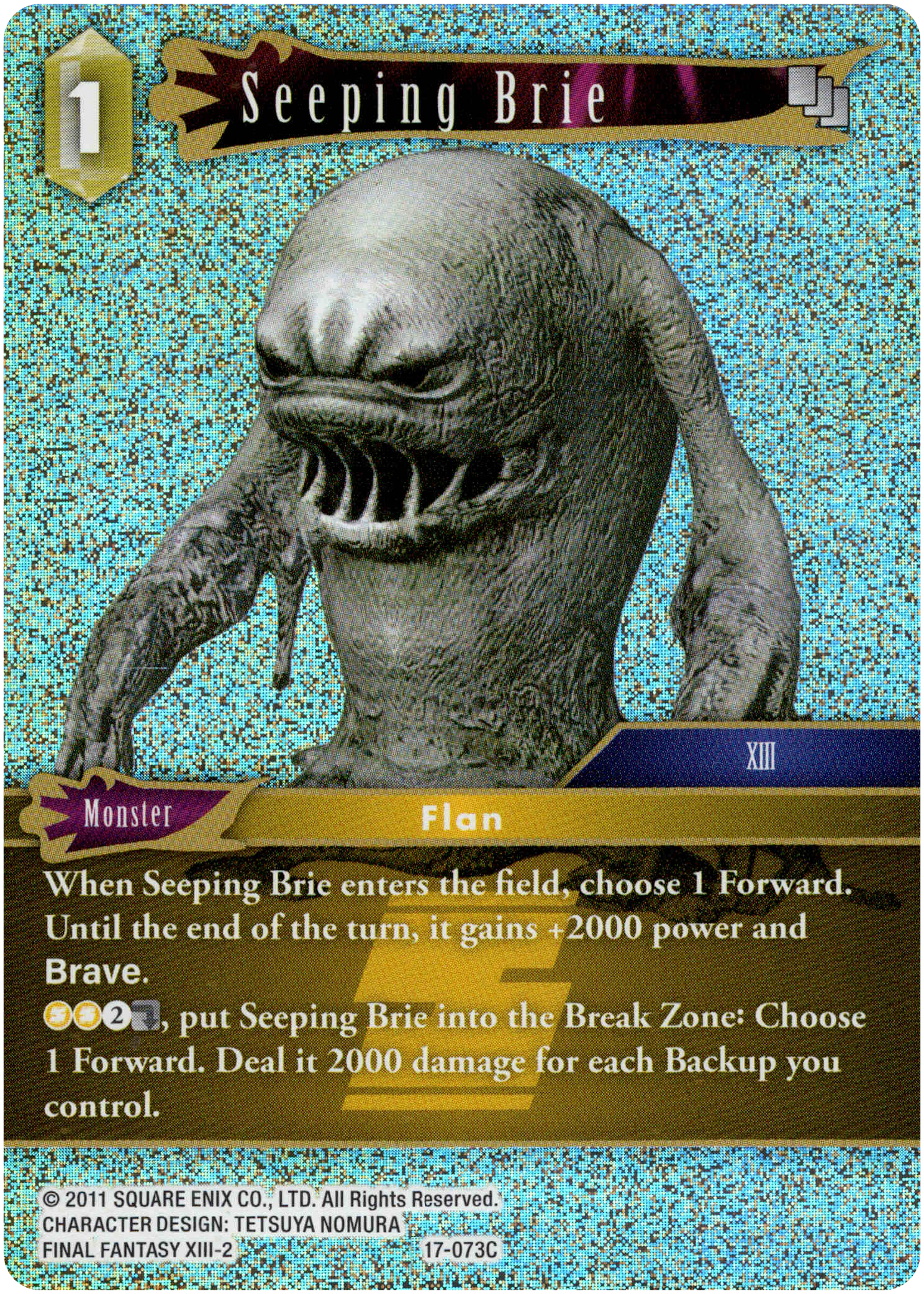 Seeping Brie - 17-073C - Rebellion's Call - Foil - Card Cavern