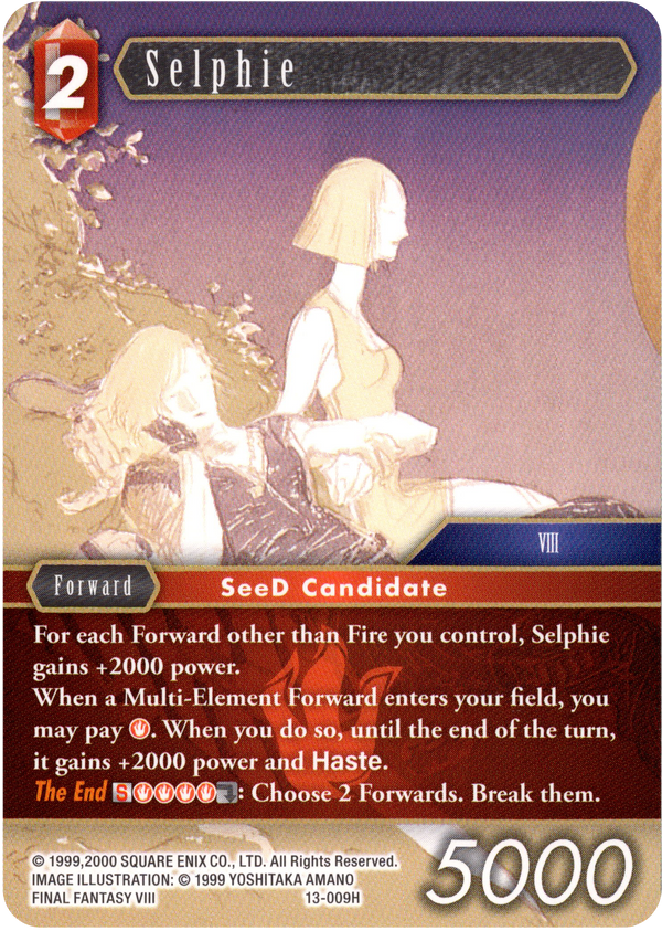Selphie - 13-009H - Opus XIII - Card Cavern
