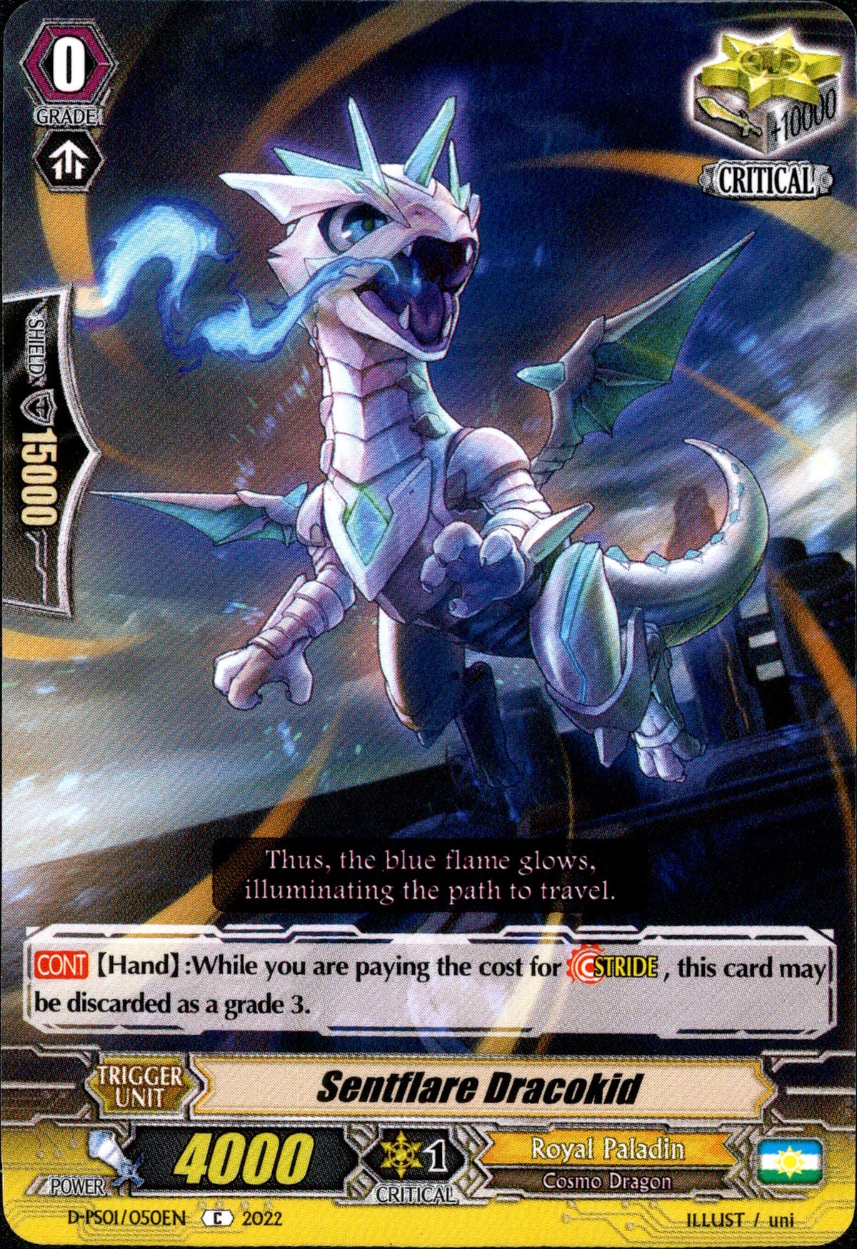 Sentflare Dracokid - D-PS01/050EN - P Clan Collection 2022 - Card Cavern