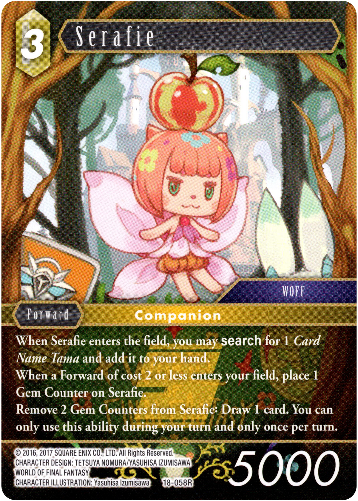 Serafie - 18-058R - Resurgence of Power - Card Cavern