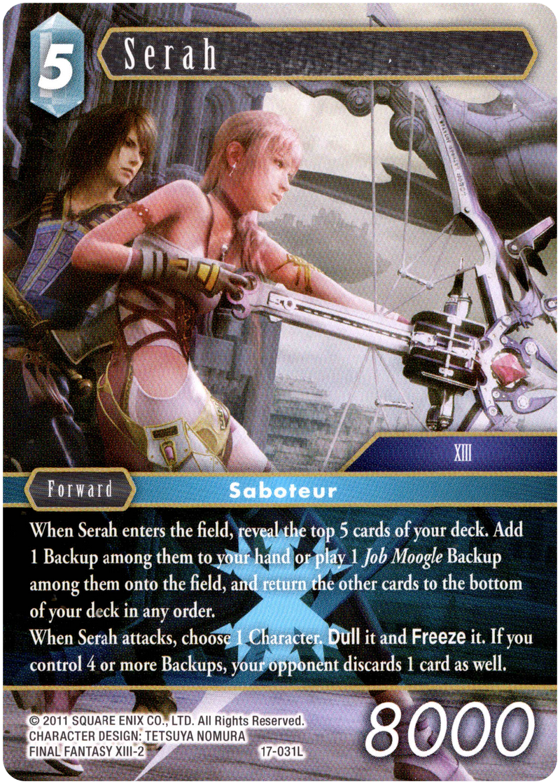 Serah - 17-031L - Rebellion's Call - Card Cavern