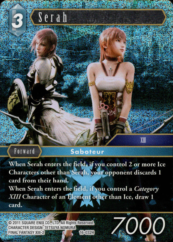 Serah - 16-032H - Emissaries of Light - Foil - Card Cavern