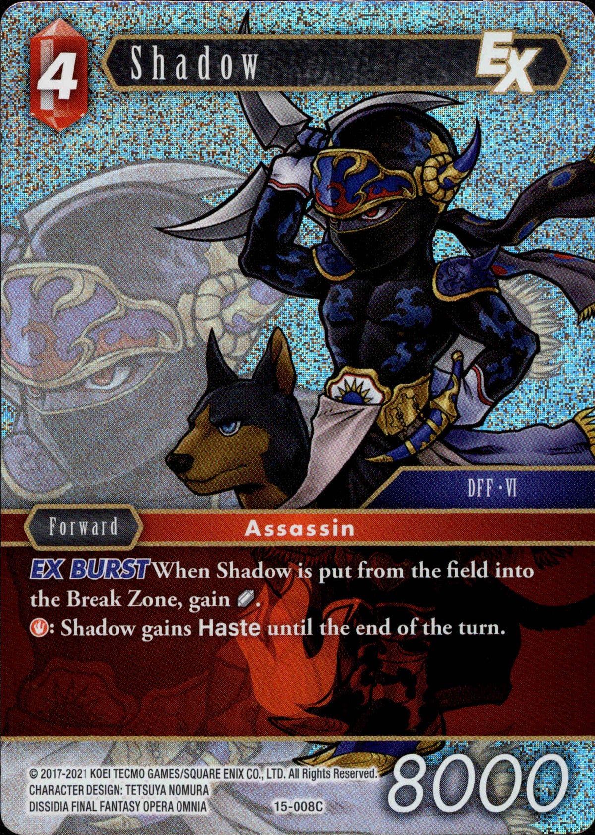 Shadow - 15-008C - Crystal Dominion - Foil - Card Cavern
