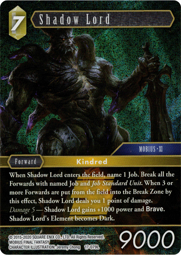 Shadow Lord - 17-079L - Rebellion's Call - Foil - Card Cavern