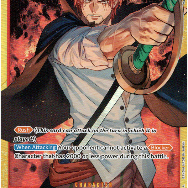 shanks secret rare card Shanks