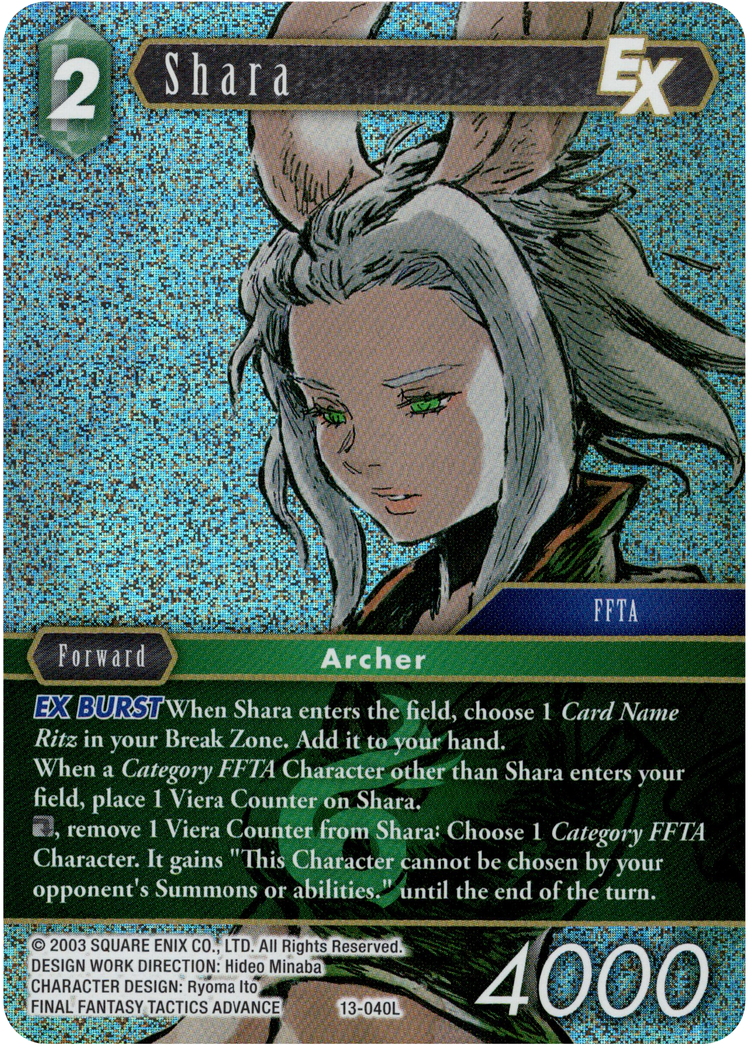 Shara - 13-040L - Opus XIII - Foil - Card Cavern