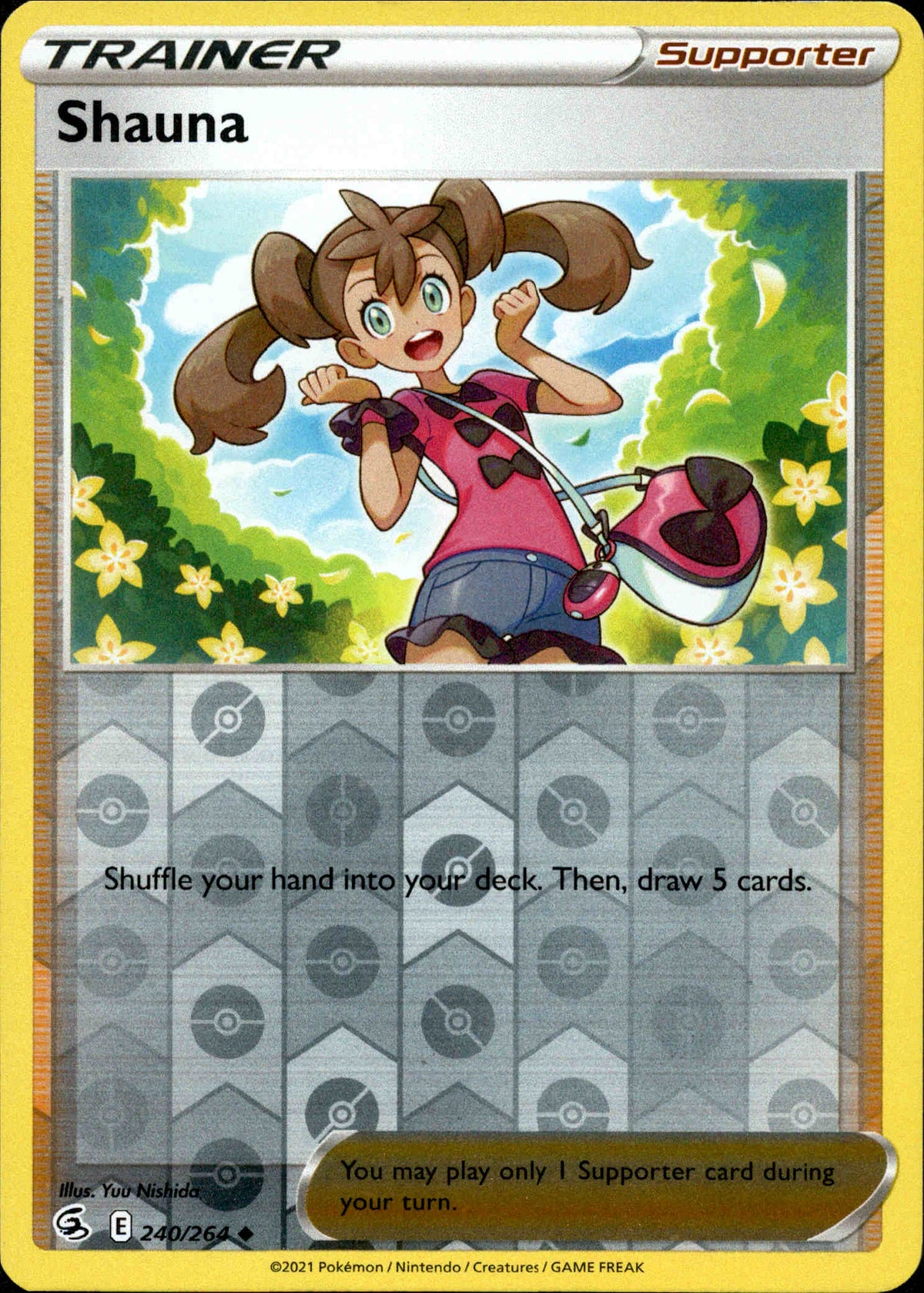 Shauna - 240/264 - Fusion Strike - Reverse Holo - Card Cavern