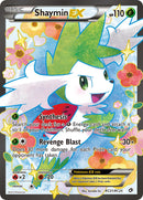 Shaymin EX Full Art - RC21/RC25 - Legendary Treasures - Holo - Card Cavern