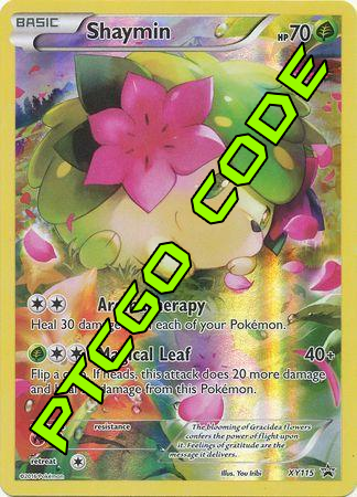 Mythical Collection - Shaymin - Packs and Promo - PTCGO Code - Card Cavern