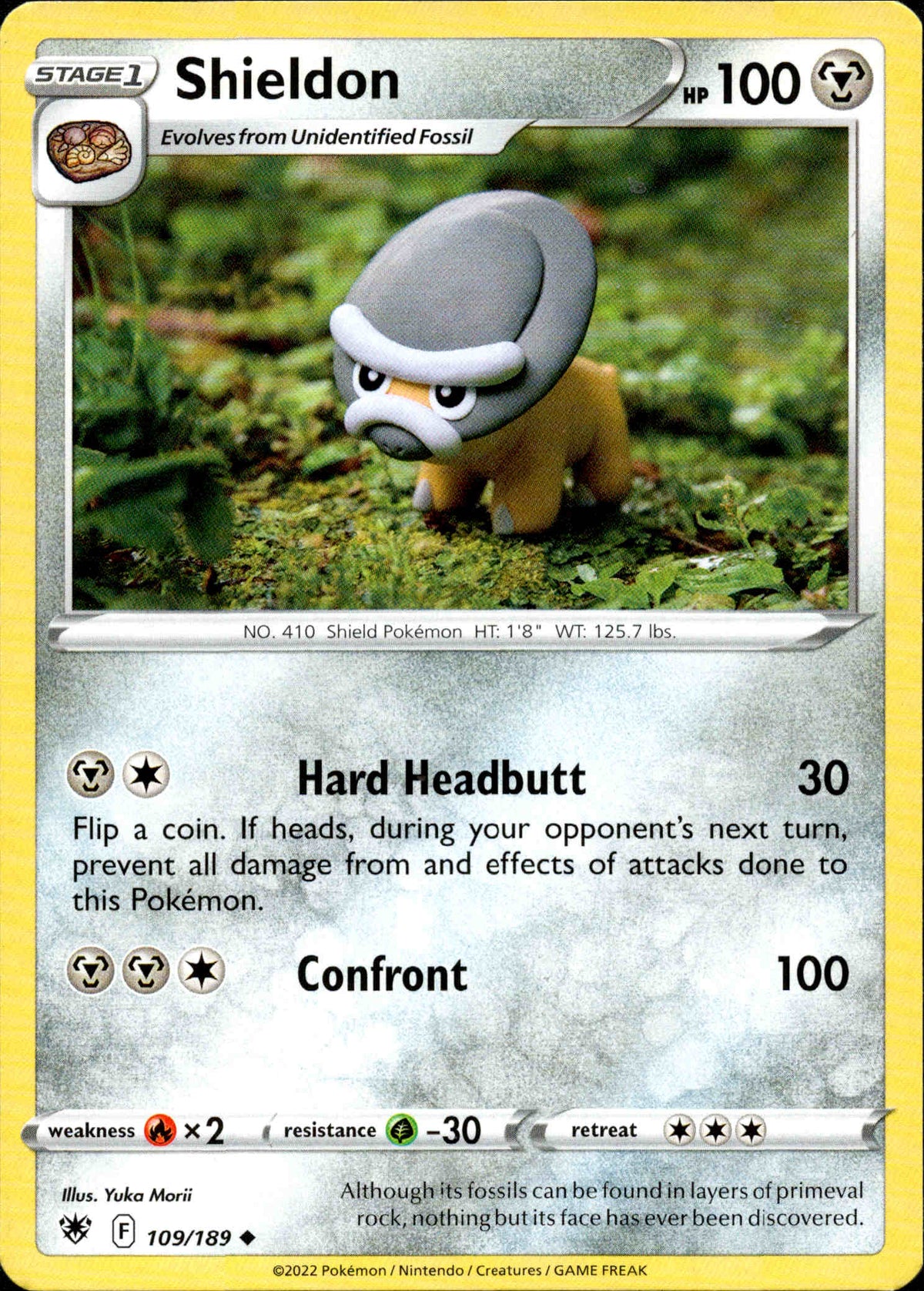 Shieldon - 109/189 - Astral Radiance - Card Cavern