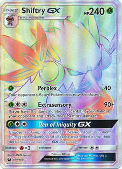 Shiftry GX Hyper Rare - 169/168 - Celestial Storm - Holo - Card Cavern