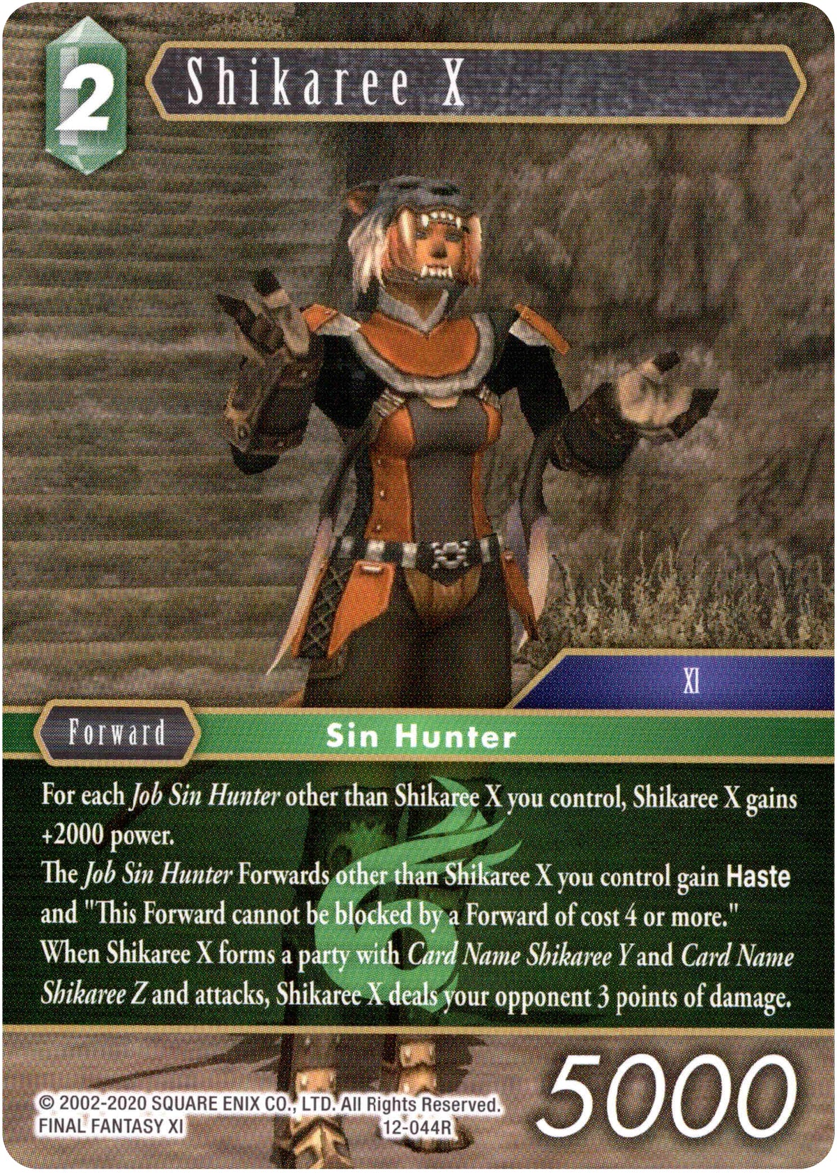 Shikaree X - 12-044R - Opus XII - Card Cavern