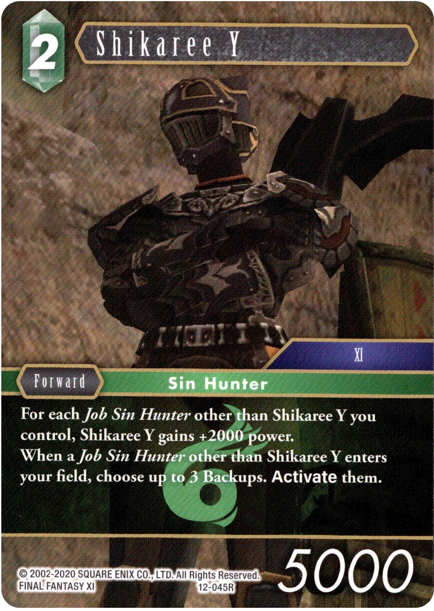 Shikaree Y - 12-045R - Opus XII - Card Cavern