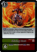 Shining Blast - BT12-104 R - Across Time - Foil - Card Cavern
