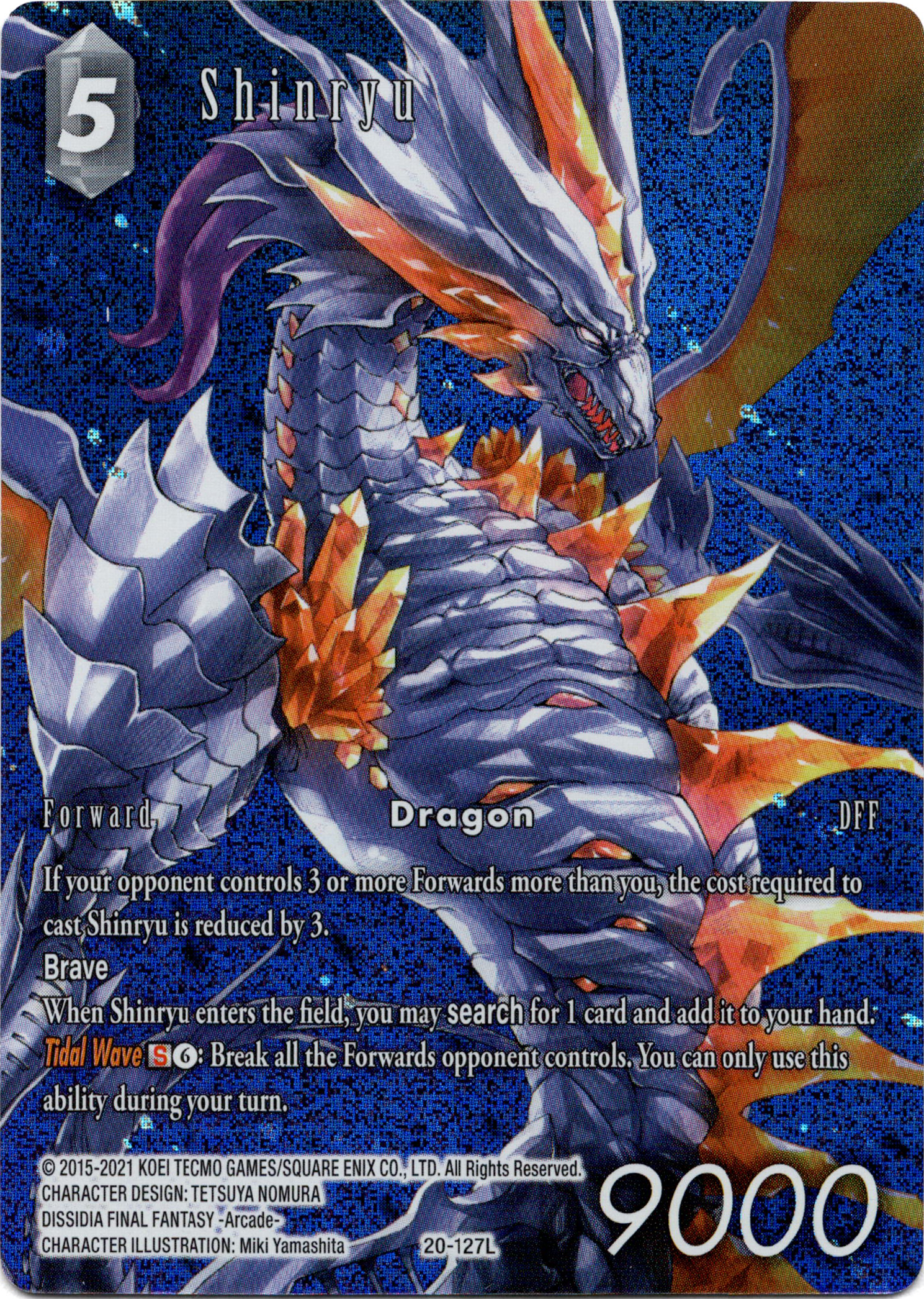 Shinryu Full Art - 20-127L - Dawn of Heroes - Foil – Card Cavern ...
