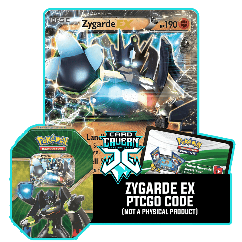 Shiny Kalos Tin: Zygarde EX - Power Arsenal Deck - PTCGO Code - Card Cavern
