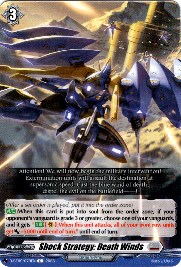 Shock Strategy: Death Winds - D-BT09/079EN - Dragontree Invasion - Card Cavern